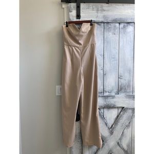THEIA strapless jumpsuit